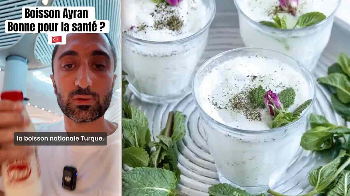 Découvrez l’Ayran, cette boisson turque recommandée par le Dr Jimmy Mohamed pour booster votre digestion et rester hydraté !