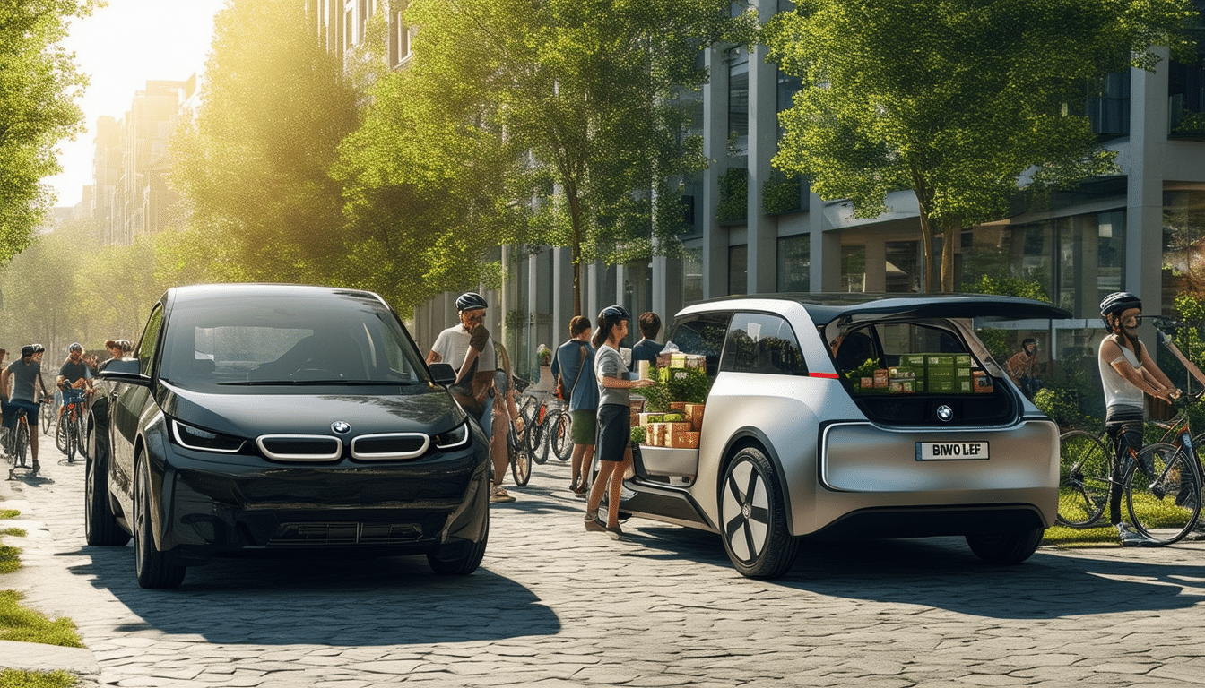 BMW et Mini innovent avec des essais de livraisons écologiques en utilisant des camions électriques