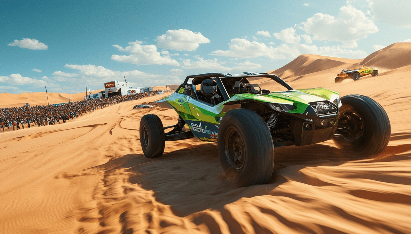 découvrez comment suzuki révolutionne le monde des sports mécaniques avec le développement d'un buggy innovant à hydrogène pour dakar 2025. un projet audacieux alliant performance, durabilité et technologie verte.