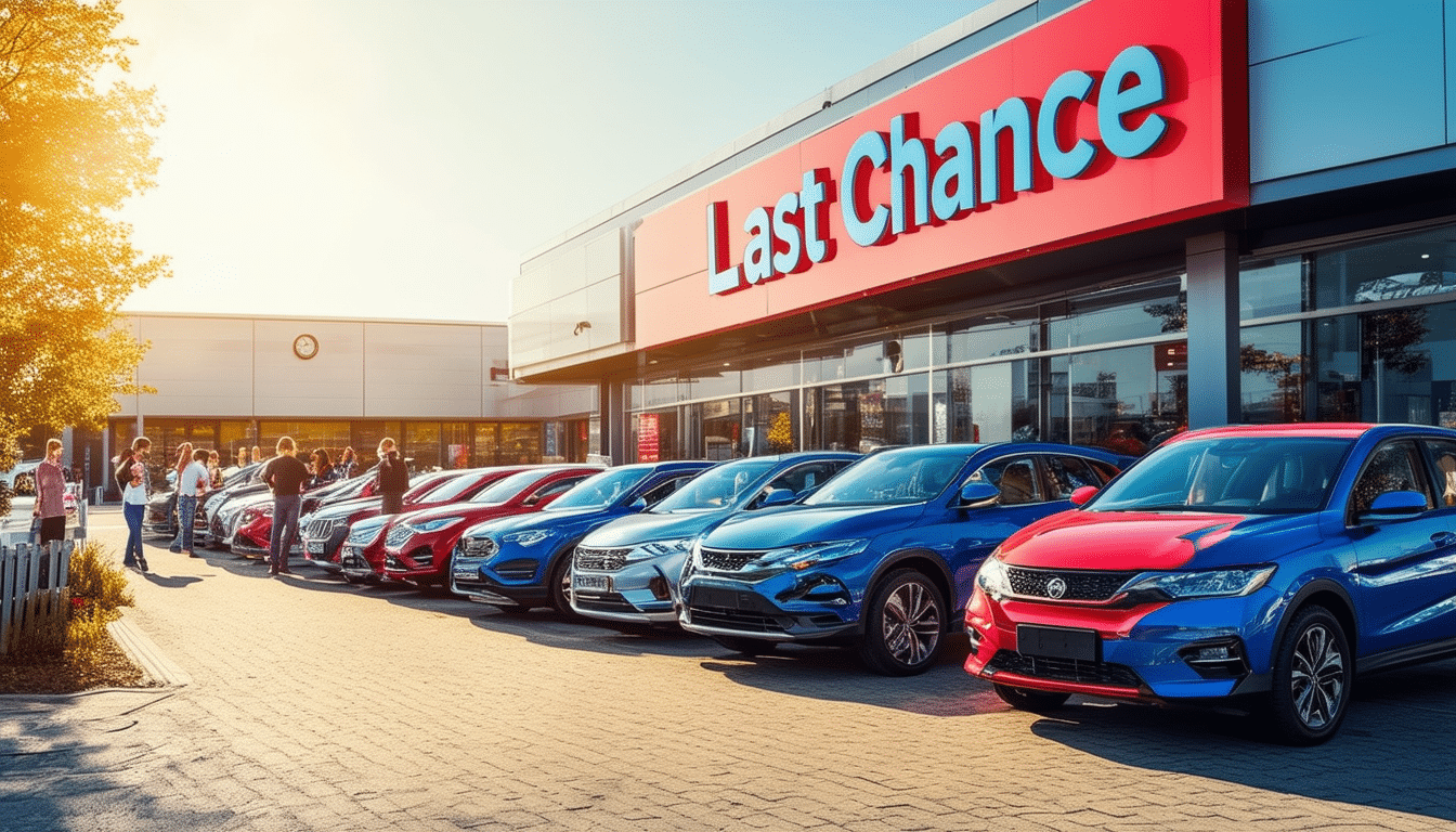 profitez de la dernière chance pour bénéficier de la prime à la casse avant son arrêt et de bonus en diminution. ne manquez pas l'opportunité d'acquérir votre nouvelle voiture à un prix avantageux !