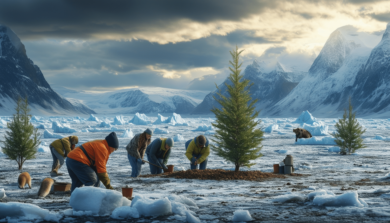 Étonnamment, la plantation d’arbres en Arctique pourrait intensifier le réchauffement climatique