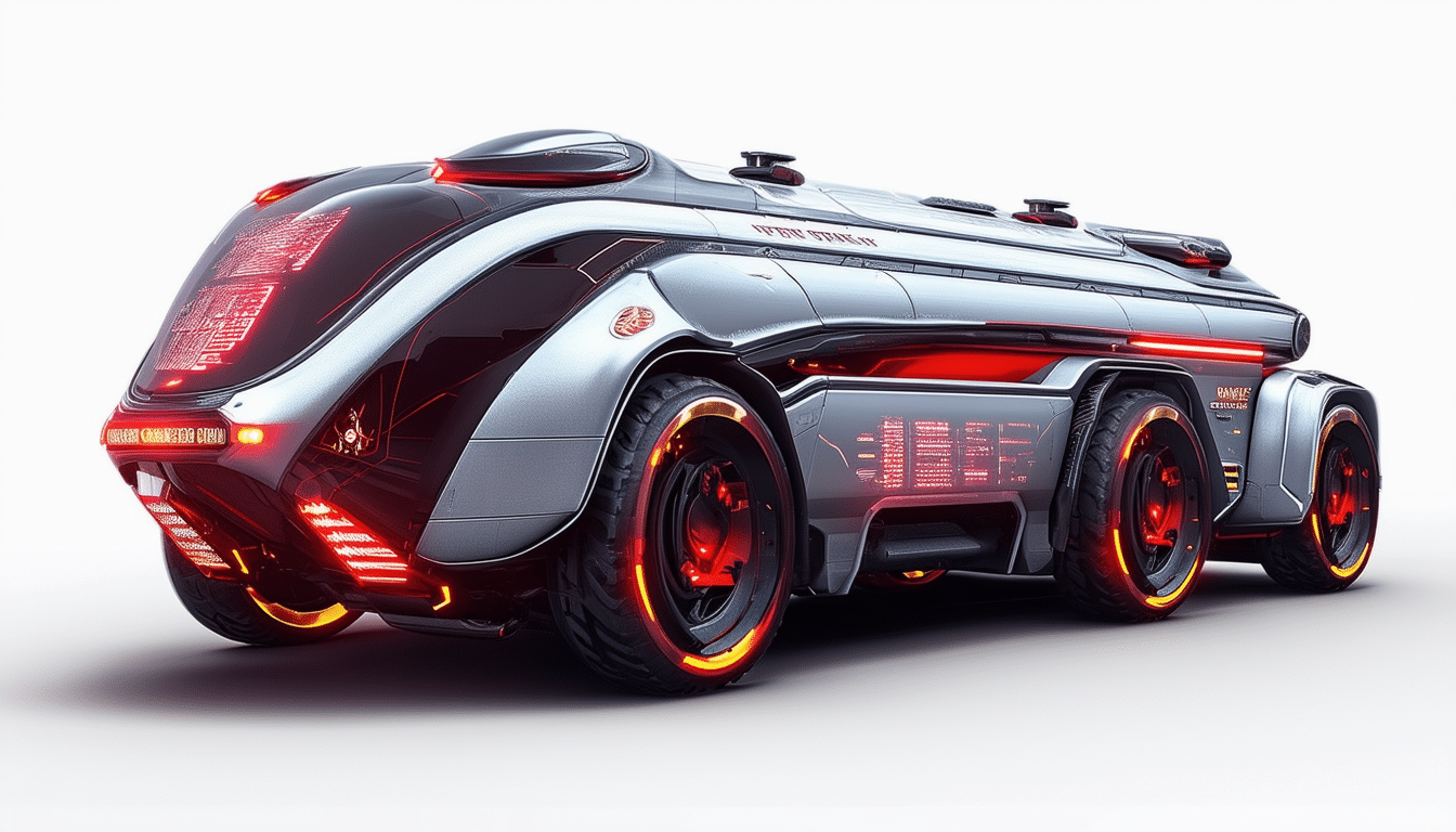 explorez l'avenir de la lutte contre les incendies avec ce camion de pompiers électrique au design futuriste, digne d'un film de science-fiction. découvrez comment cette innovation révolutionnaire allie technologie avancée et efficacité pour garantir une intervention rapide et sécurisée.