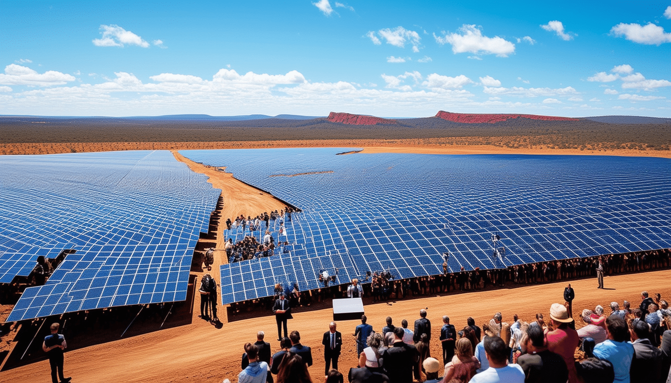 découvrez comment l'australie s'apprête à inaugurer la plus vaste centrale énergétique au monde, une installation gigantesque qui s'étend sur plus de 20 000 km², soit la superficie de la slovénie. plongez dans les détails de ce projet monumental qui ambitionne de révolutionner le paysage énergétique australien.