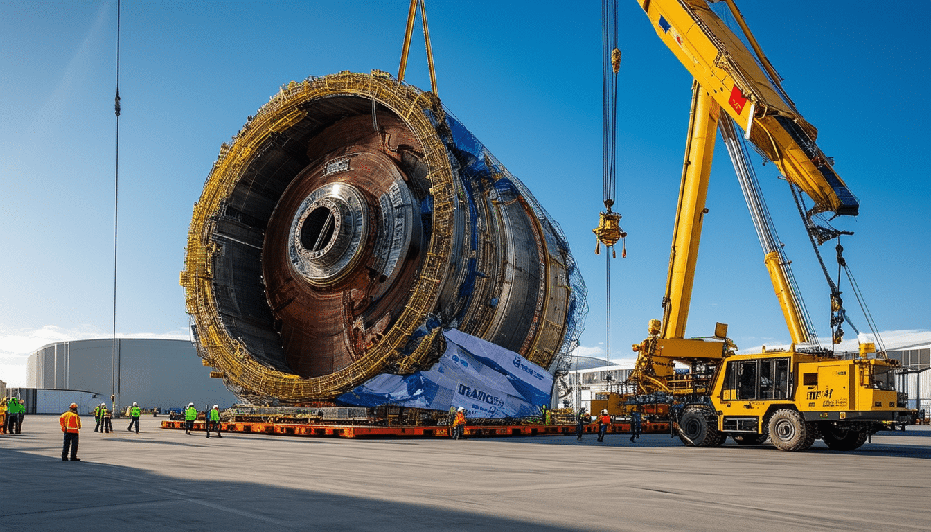 La France se prépare à une avancée majeure avec l’arrivée d’un composant de 5 000 tonnes pour le colossal réacteur nucléaire ITER.