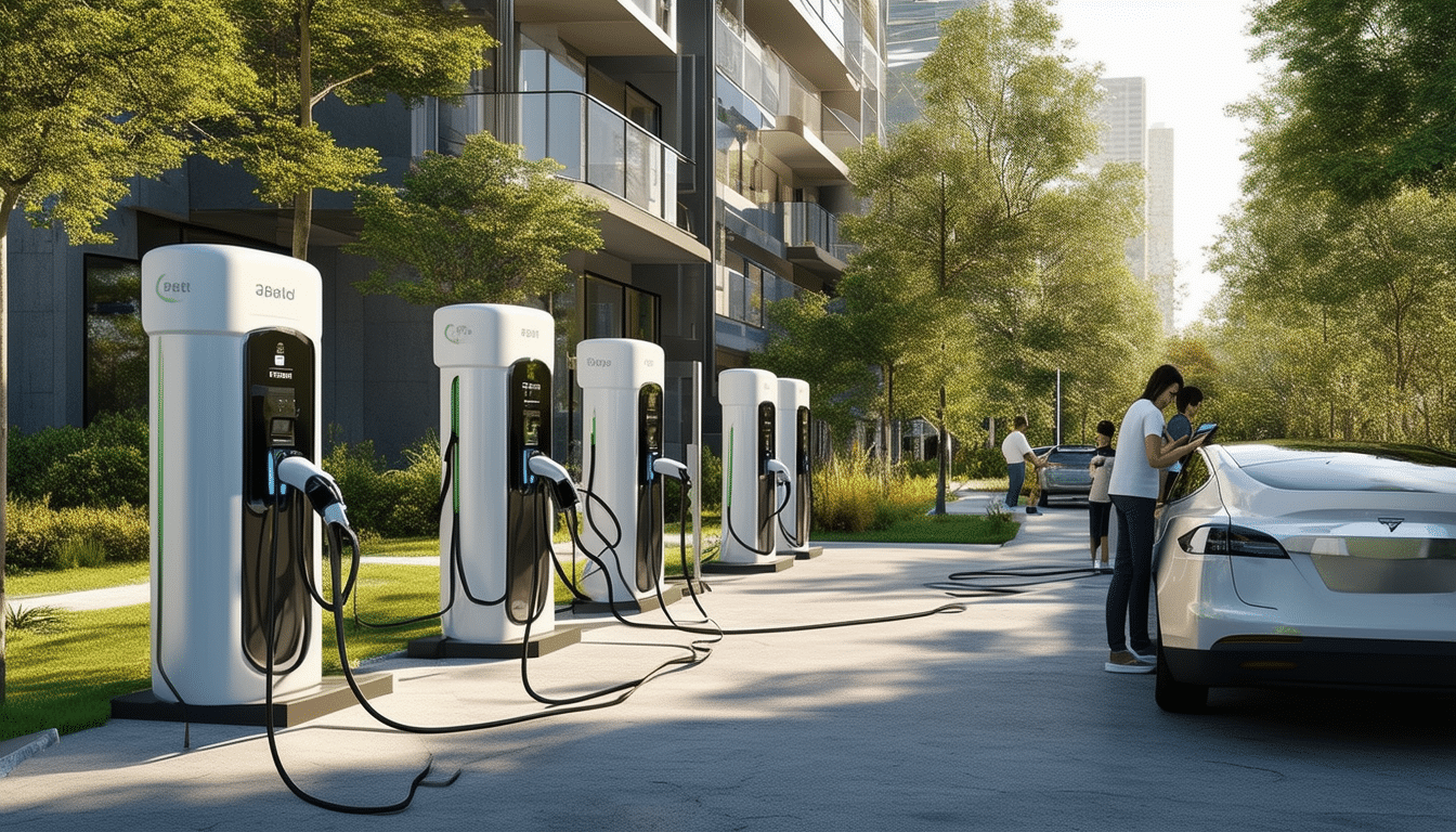 découvrez comment la progression des bornes de recharge dans les immeubles représente un défi majeur pour l'avenir de la mobilité électrique. explorez les enjeux, les solutions et les impacts d'une infrastructure adaptée pour répondre à la demande croissante de véhicules électriques.