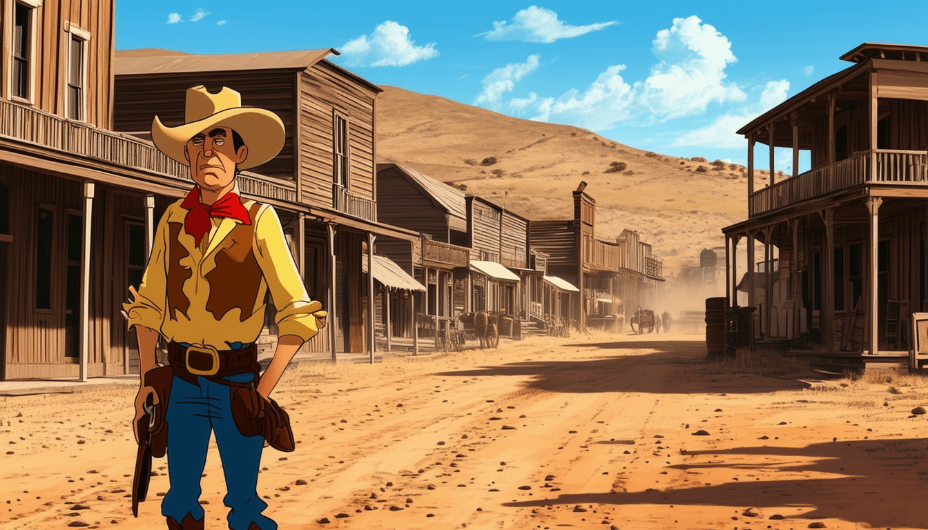 découvrez l'univers intemporel de lucky luke dans cette édition captivante où le cow-boy des prairies croise le chemin d'un ancêtre inattendu de donald trump. plongez dans une aventure humoristique et historique entre l'immigration bavaroise et le far west, révélant des liens surprenants et des rencontres insolites.