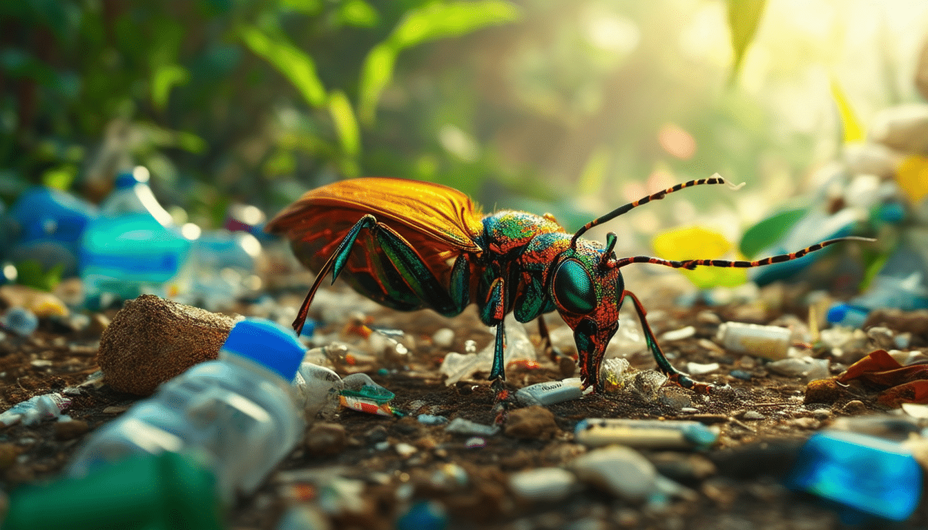 découvrez comment une nouvelle espèce d'insecte du kenya pourrait révolutionner la lutte contre la pollution plastique en se nourrissant de déchets plastiques. cet incroyable insecte pourrait devenir un allié précieux pour la préservation de notre planète.