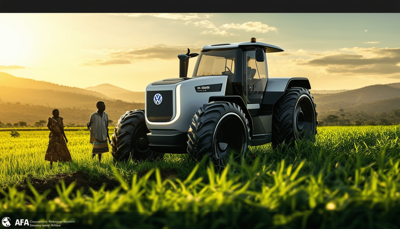 découvrez comment volkswagen révolutionne l'agriculture en afrique avec son nouveau tracteur électrique. une innovation qui promet d'améliorer l'efficacité et la durabilité dans le secteur agricole.