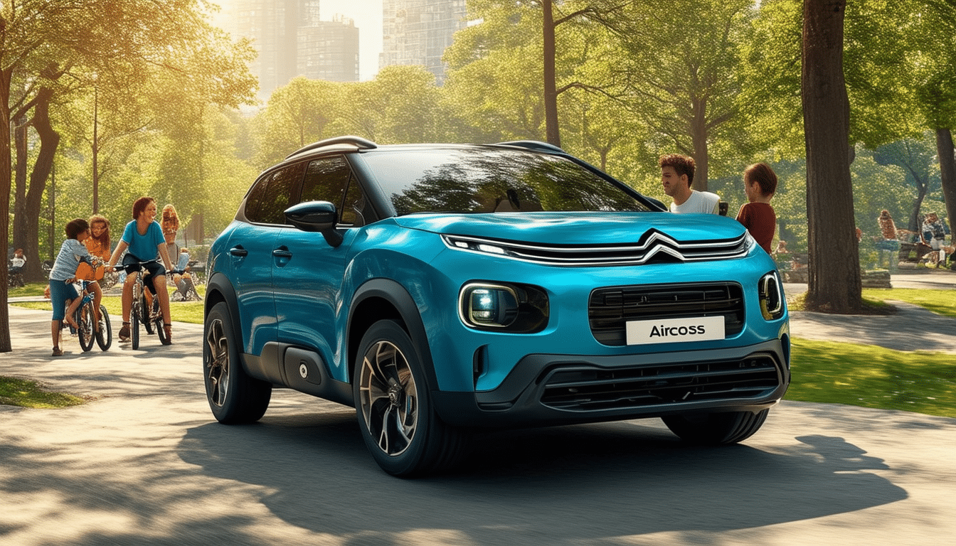 découvrez le citroën ë-c3 aircross, le suv électrique qui allie modernité, confort et praticité pour séduire les jeunes familles. avec son design attractif, ses technologies innovantes et son autonomie optimisée, il répond parfaitement aux besoins de mobilité durable des parents d'aujourd'hui.